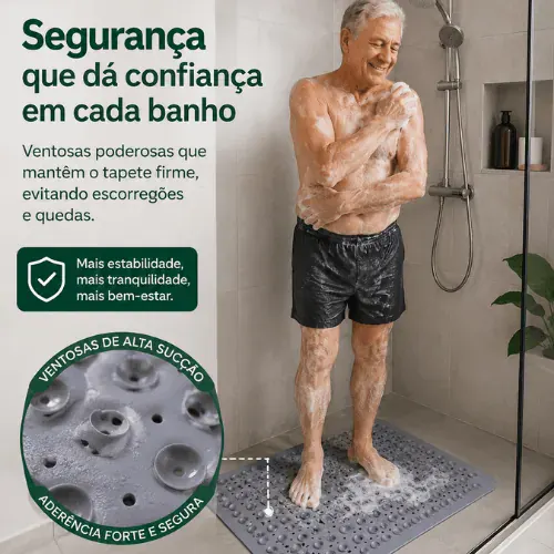 Confiança no banho